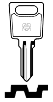 Ersatzschlüssel für EuroLocks/Las Zylinderschlösser  (LS13/LS13R )